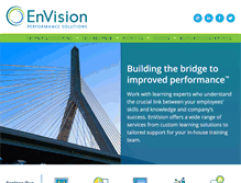 Tablet Screenshot of envision-performance.com